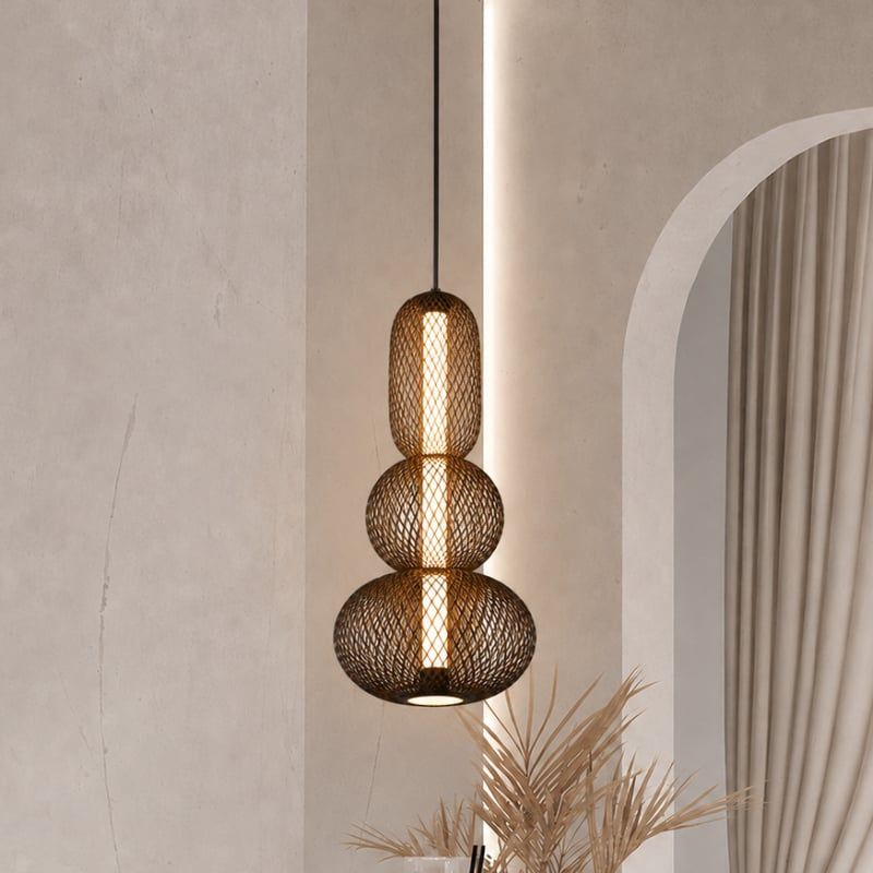 Đèn thả Decor - Thiết kế dáng hồ lô độc đáo TDC-354