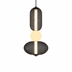 Đèn thả Decor - Thiết kế dáng hồ lô phối cầu sáng TDC-357