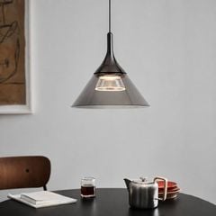 Đèn thả Decor - Thiết kế hiện đại hình nón màu khói TDC-2263