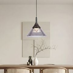 Đèn thả Decor - Thiết kế hiện đại hình nón màu khói TDC-2263