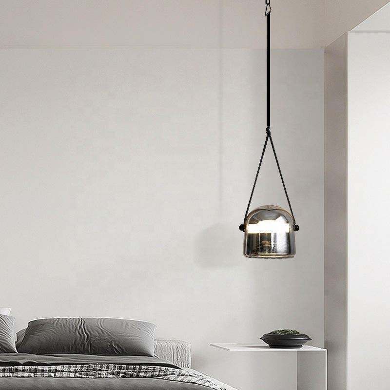 Đèn thả Decor - Thiết kế hiện đại thủy tinh màu khói TDC-2264