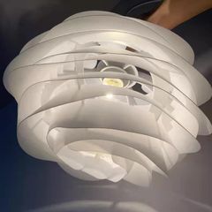 Đèn thả Decor – Thiết kế hình hoa hồng trắng cao cấp TDC-351