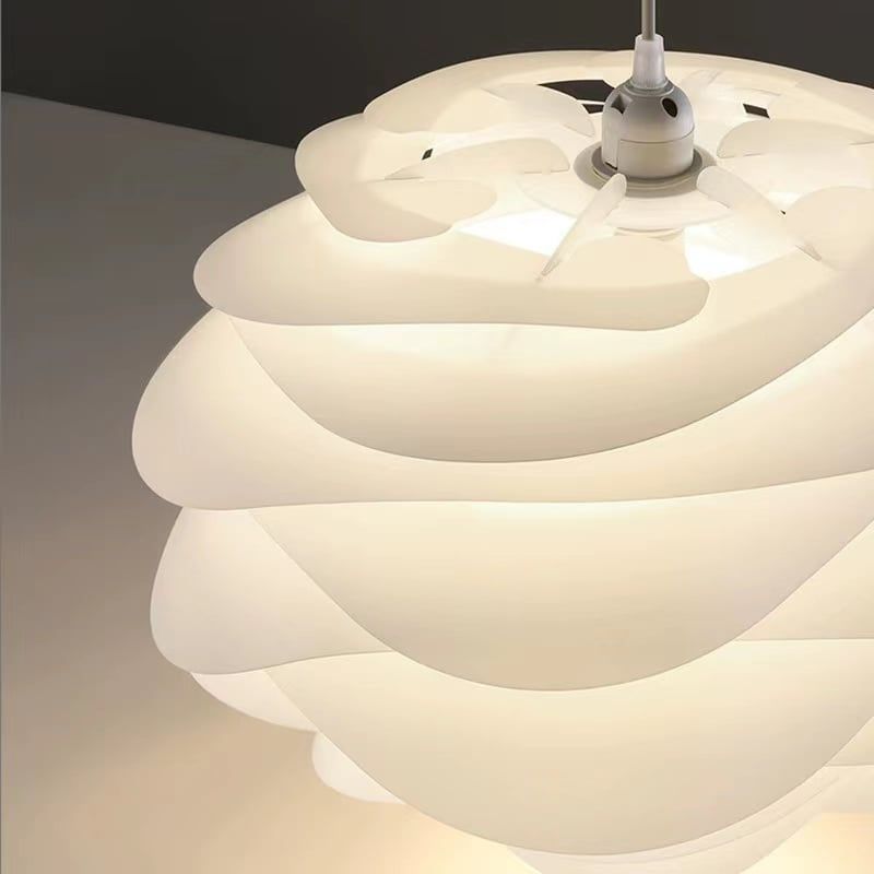 Đèn thả Decor – Thiết kế hình hoa hồng trắng cao cấp TDC-351