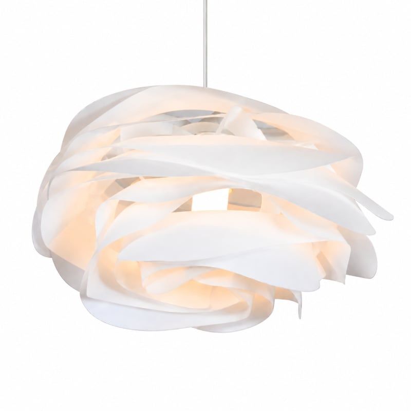 Đèn thả Decor – Thiết kế hình hoa hồng trắng cao cấp TDC-351
