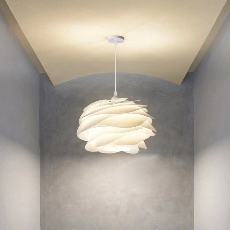 Đèn thả Decor – Thiết kế hình hoa hồng trắng cao cấp TDC-351