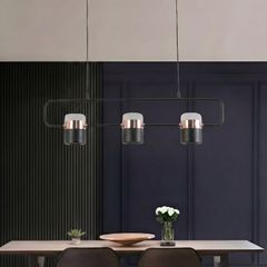 Đèn thả decor - thiết kế kiểu ngang, led 3 bóng hiện đại TDC-108/3