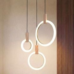 Đèn thả decor - thiết kế vòng tròn, led hiện đại TDC-94