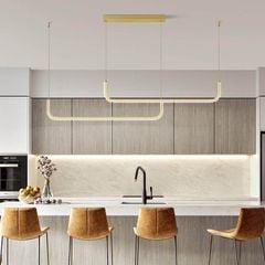 Đèn thả hiện đại – Đường nét uốn cong nghệ thuật DT-05