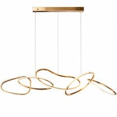 Đèn thả hiện đại -  thiết kế 5 vòng đen xen cao cấp DT-22