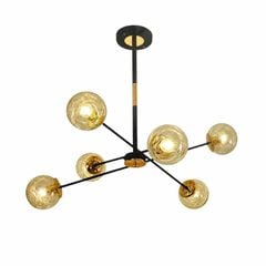 Đèn chùm hiện đại - thiết kế chao thủy tinh nghệ thuật DC-2105