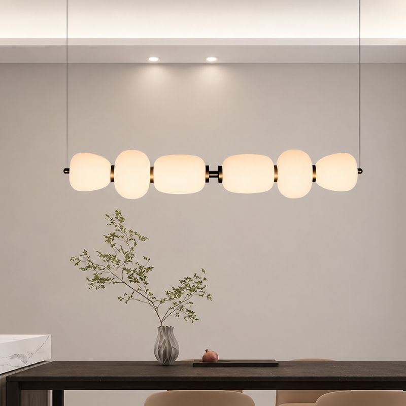 Đèn thả hiện đại thiết kế chao thủy tinh nghệ thuật DT-91