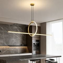 Đèn thả hiện đại - thiết kế LED thanh ngang DT-35