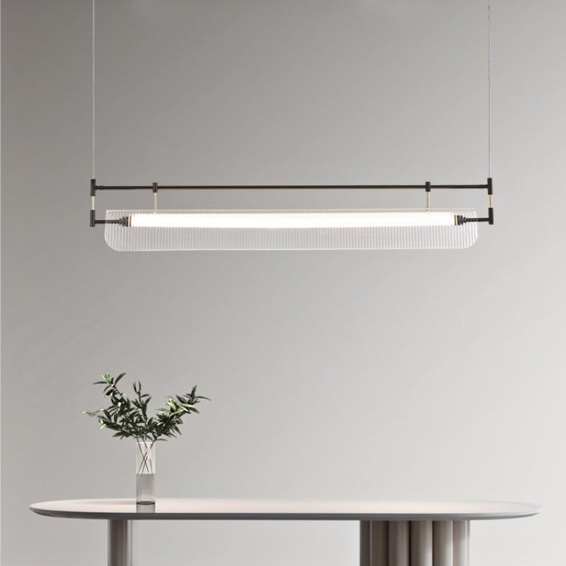 Đèn thả hiện đại - thiết kế LED thanh ngang phối Mika cao cấp DT-32