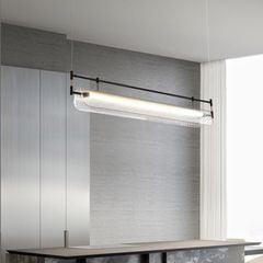 Đèn thả hiện đại - thiết kế LED thanh ngang phối Mika cao cấp DT-32