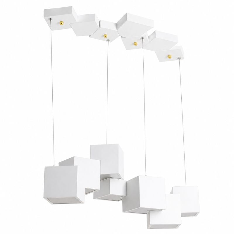 Đèn thả hiện đại - thiết kế thả ngang, khối lập phương sáng tạo DT-21