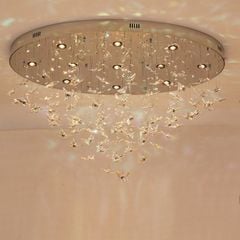 Đèn thả hồ điệp pha lê nghệ thuật DTK-12