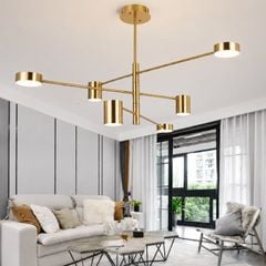 Đèn thả Led, 6 bóng thiết kế hiện đại DT-73