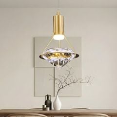 Đèn thả LED Nghệ Thuật Kim Cương Phale K9 TDC-2104