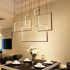 Đèn thả Led ô vuông hiện đại DT-50