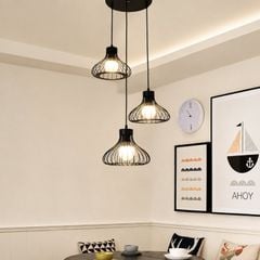 Đèn thả nhà bếp - bàn ăn, thả chụp sắt TDC-21