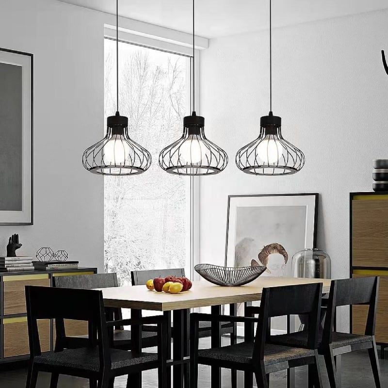 Đèn thả nhà bếp - bàn ăn, thả chụp sắt TDC-21