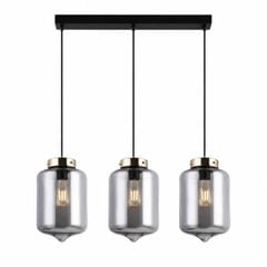 Đèn thả nhà bếp-bàn ăn thủy tinh màu Khói TDC-61
