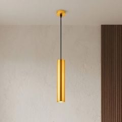 Đèn thả ống sắt màu vàng TDC-58V