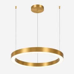 Đèn thả Oring xi vàng hiện đại DT-52
