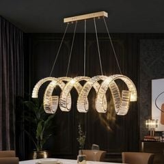 Đèn thả phale hiện đại 2 vòng xoắn DC-2401