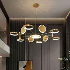 Đèn gắn trần LED hiện đại, 12 bóng 3 DC-301/12