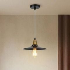 Đèn thả sắt hình đĩa bay Retro TDC-08