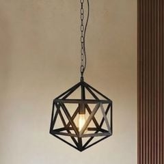 Đèn thả sắt hình khối TDC-71