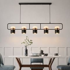 Đèn thả thiết kế kiểu ngang, led 3 chế độ hiện đại DT-37