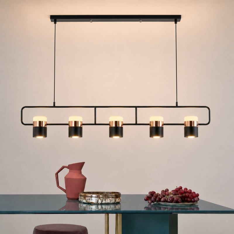 Đèn thả thiết kế kiểu ngang, led 3 chế độ hiện đại DT-37