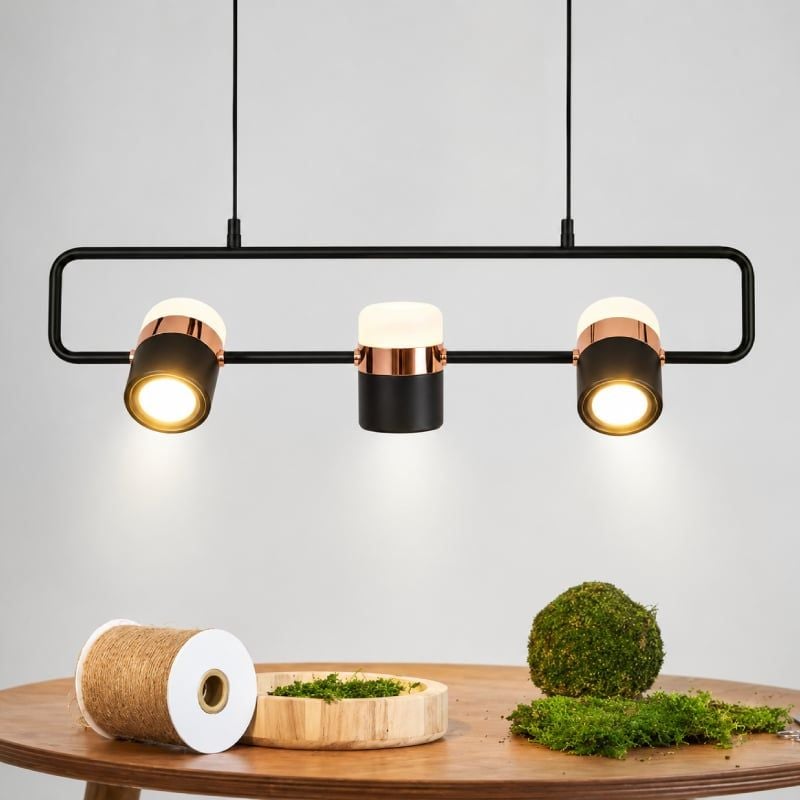 Đèn thả thiết kế kiểu ngang, led 3 chế độ hiện đại DT-37
