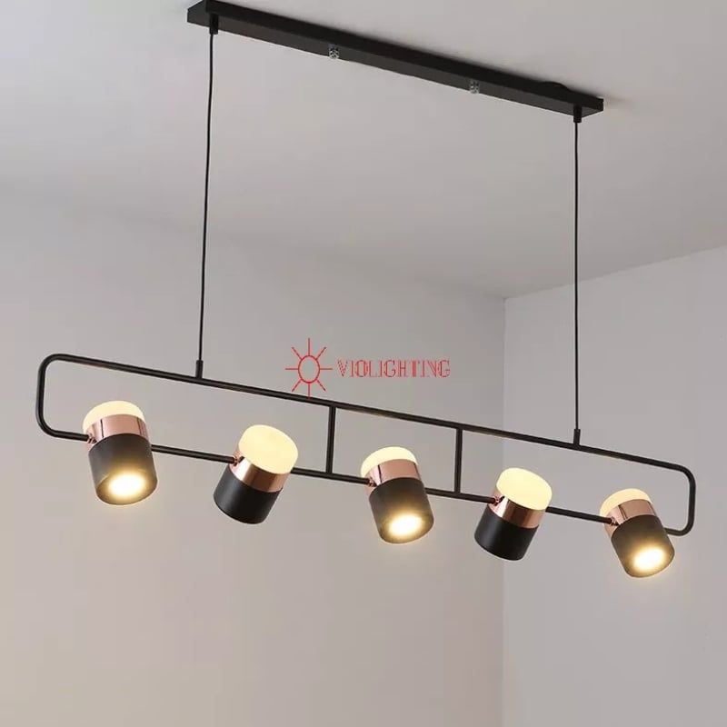 Đèn thả thiết kế kiểu ngang, led 3 chế độ hiện đại DT-37