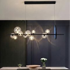 Đèn chùm hiện đại - thả thủy tinh ngang nghệ thuật TDC-159
