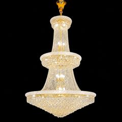 Đèn thả thông tầng-sảnh Phale hạt phối kim loại cao cấp DC-306