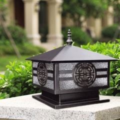 Đèn trụ cổng - hàng rào giá rẻ, thiết kế cổ điển DTC-18