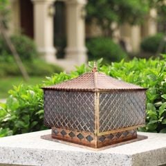Đèn trụ cổng - hàng rào giá rẻ, thiết kế cổ điển DTC-32