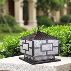 Đèn trụ cổng - hàng rào giá rẻ, thiết kế cổ điển DTC-34