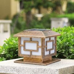 Đèn trụ cổng - hàng rào, hành lang năng lượng mặt trời DTC-01