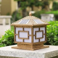 Đèn trụ cổng - hàng rào, hành lang năng lượng mặt trời DTC-07