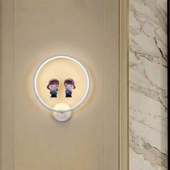 Đèn tường hiện đại trong nhà, vòng tròn led, tạo hình couple GT208