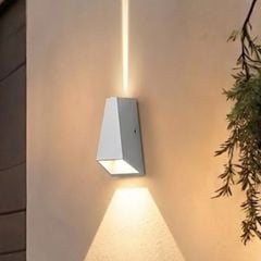 Đèn tường Led hiện đại ngoài trời, hắt 2 chiều cao cấp VNT-374