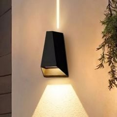Đèn tường Led hiện đại ngoài trời, hắt 2 chiều cao cấp VNT-374