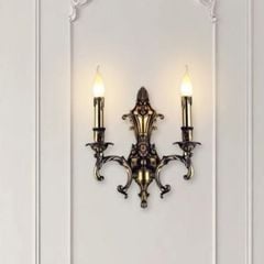 Đèn vách đồng nguyên chất thiết kế tay nến VD-150