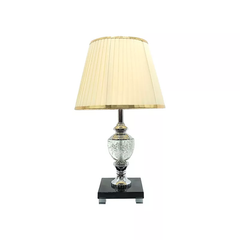 Đèn bàn chụp vải phối thân Phale cao cấp DB-718