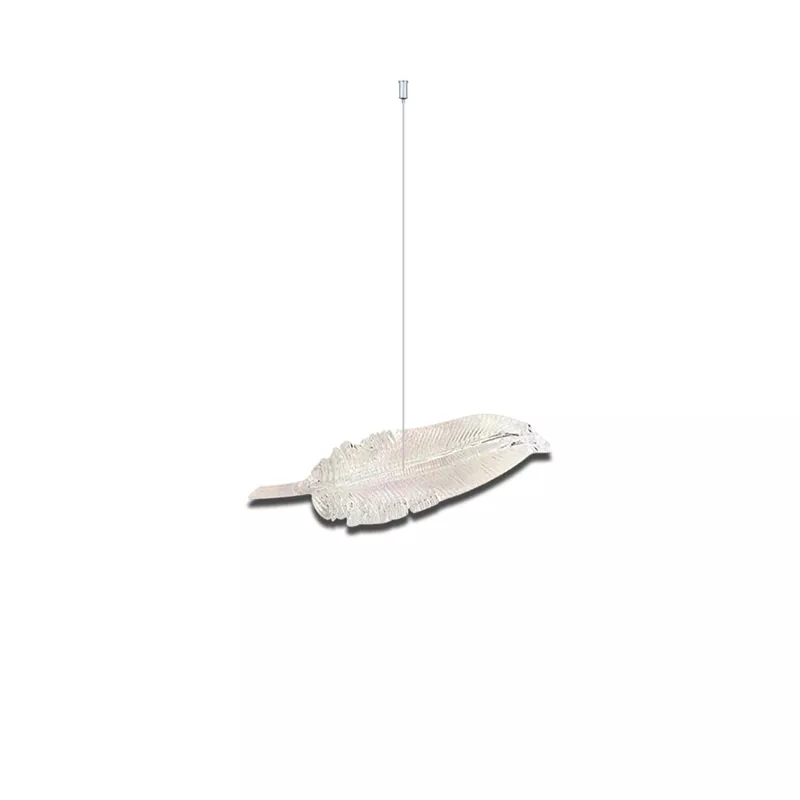 Đèn thả Decor - Thiết kế hiện đại thủy tinh hình lông vũ TDC-2281