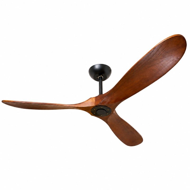 Quạt trần 3 cánh gỗ cao cấp, thiết kế Retro QT-184